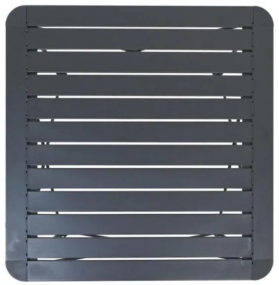 Tavolo da campeggio pieghevole 70x70cm antracite