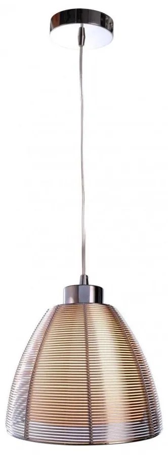 Deko-Light 342025 - Lampadario a sospensione con filo FILO 1xE27/60W/230V diametro 19 cm argento