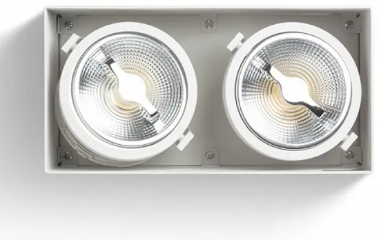 RED - Design Rendl - R13362 - Faretto LED JAMES 2xLED/15W/230V