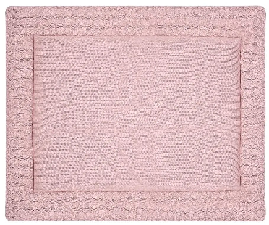Tappeto da gioco in cotone rosa, 70 x 90 cm - Kindsgut