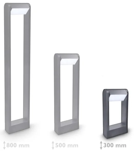 Brilagi - Lampada LED da esterno CROTONE LED/7W/230V antracite IP54 30 cm