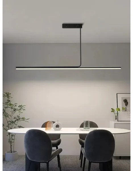 Immax NEO 07235L - Lampadario a sospensione con supporto rigido LED dimmerabile LITE ASTA LED/28W/230V Tuya + +TC