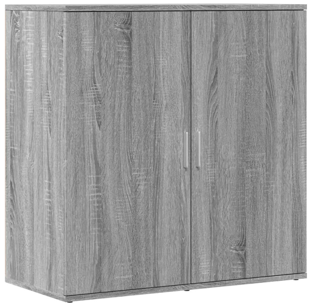 Credenza grigio sonoma 79x38x80 cm in legno multistrato