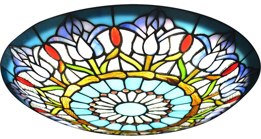 Brilagi - Plafoniera in stile Tiffany LORAS 2xE27/60W/230V