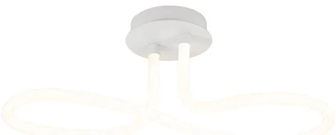 Plafoniera LED Rainy bianco IP20 bianco naturale NOVECENTO