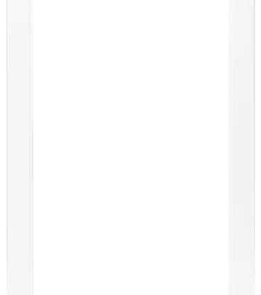 Telaio di passaggio in legno bianco L 80 x H 210 cm