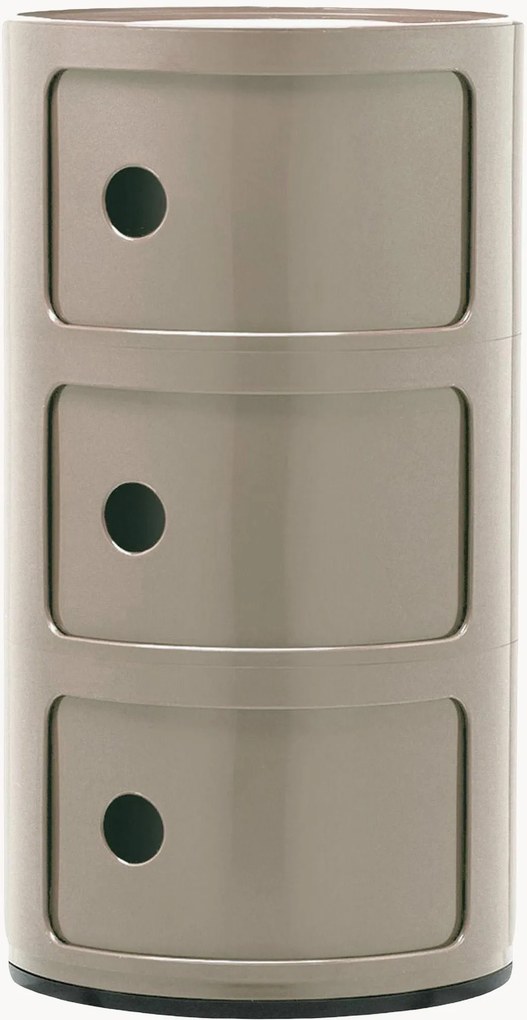 Contenitore di design con 3 cassetti Componibili, alt. 59 cm