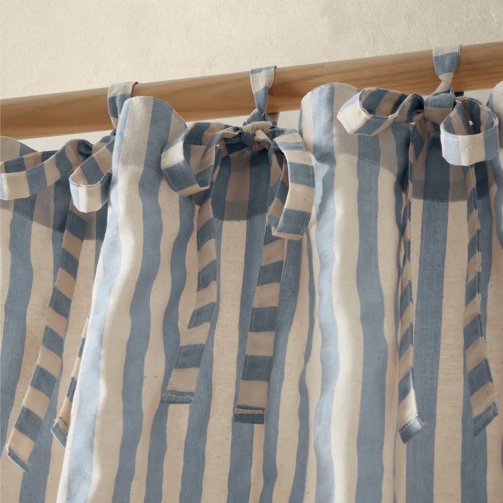 Tenda sottile blu 140x183 cm Zanzibar Stripe – Pineapple Elephant