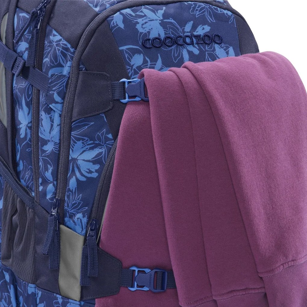 Zaino scuola coocazoo MATE, Tropical Night, certificato AGR