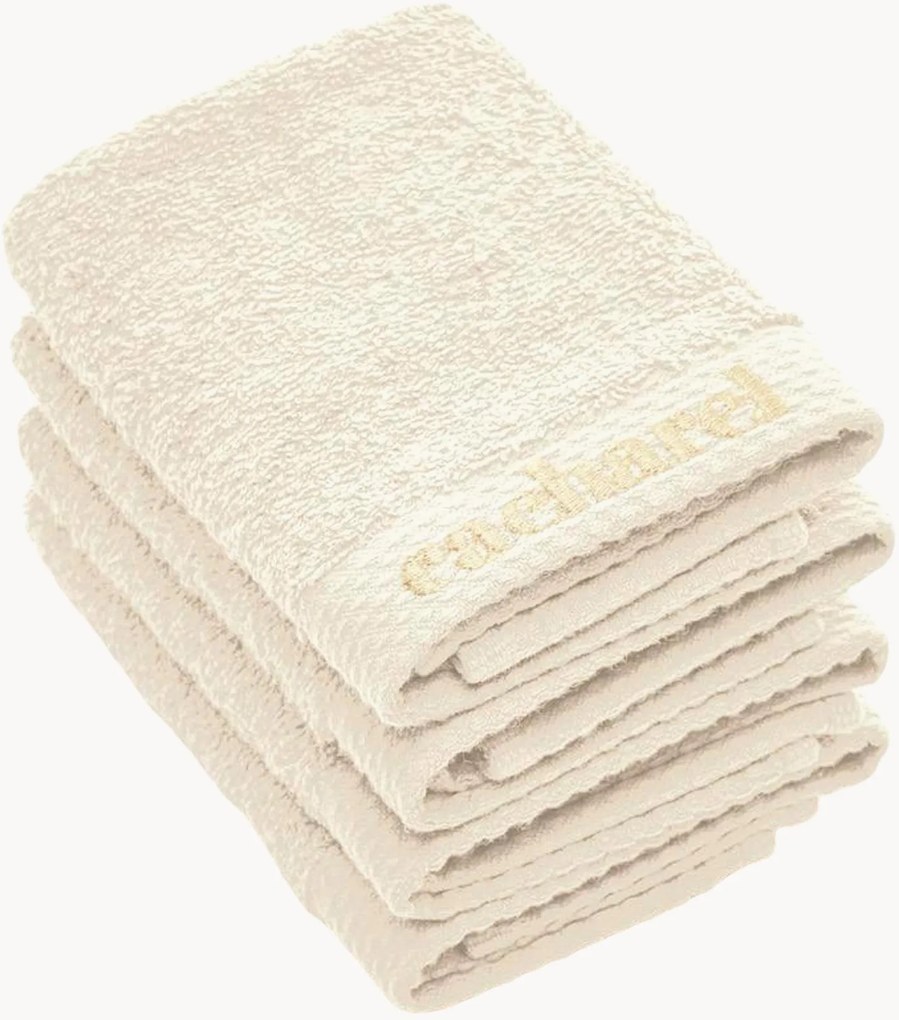 Set di 4 panni viso in cotone Simply Bath