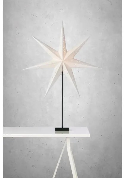 Markslöjd 704511 - Decorazione natalizia SOLVALAA 1xE14/25W/230V bianco/legno