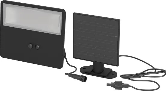 Eglo 901085-LED Applique solare da parete PANETTIERI LED/6,7W/3,7 1200mAh IP44 nero