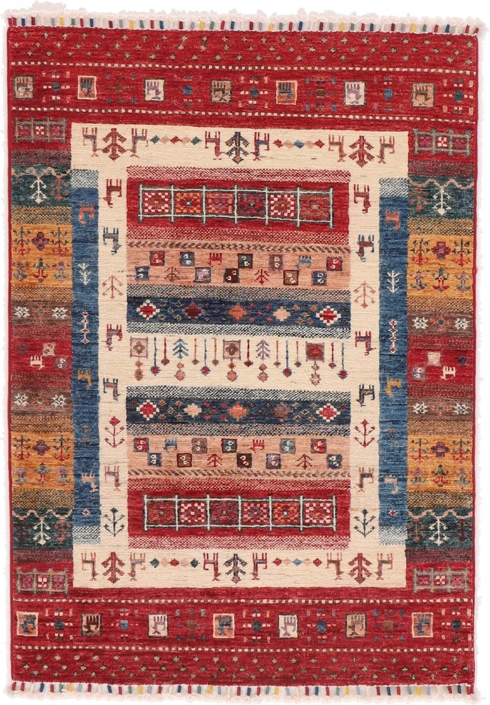 Samarkand Tappeto orientale 120x90 (Pakistan) Annodato A Mano