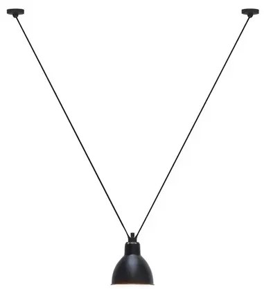 323 XL Lampada a Sospensione Round Black - Lampe Gras