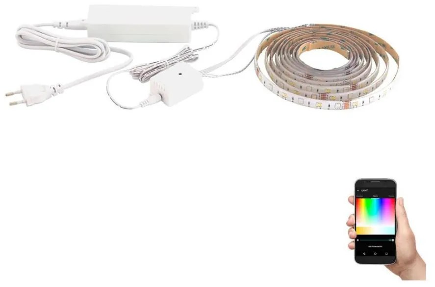 Eglo 99686 - Striscia LED RGBW dimmerabile 5m LED/11W/12/230V 2700-6500K