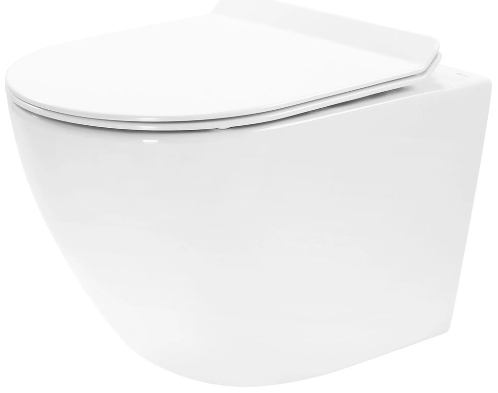 Vaso WC sospeso Rea Carter 24cm Rimless