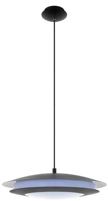 Eglo 33226 - LED RGBW Lampadario dimmerabile a sospensione con filo MONEVA-C LED/27W/230V