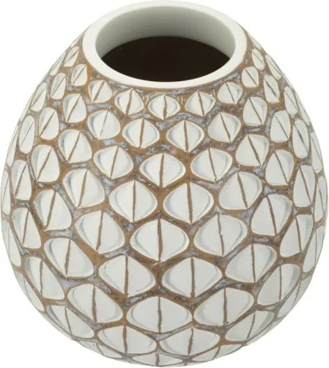 Vaso Resina Tibet Cm Ø 27X27