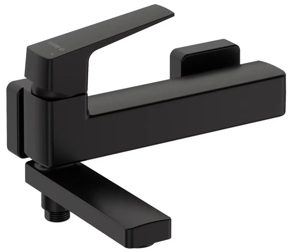 Deante BQL_N12M - Miscelatore per vasca pieghevole BLUR nero