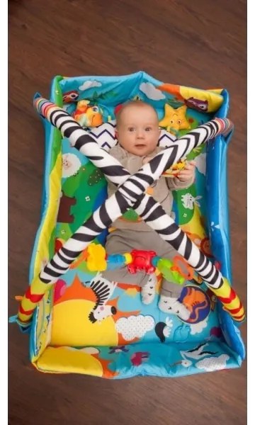 Lionelo - Coperta per bambini per giocare ANIKA