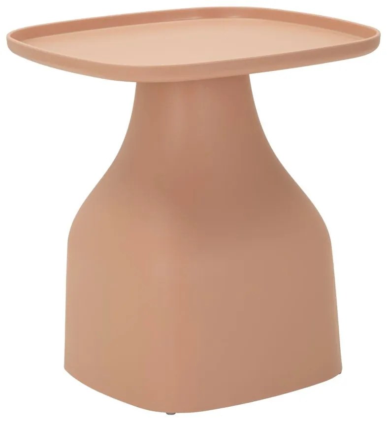 Tavolinetto Gea Rosa cm 48x48x50 Design Moderno Elegante