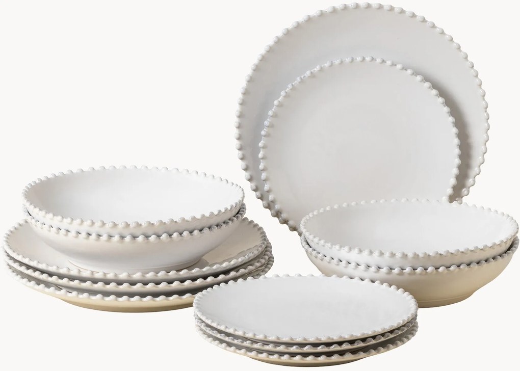 Servizio di piatti Pearl 12 pz