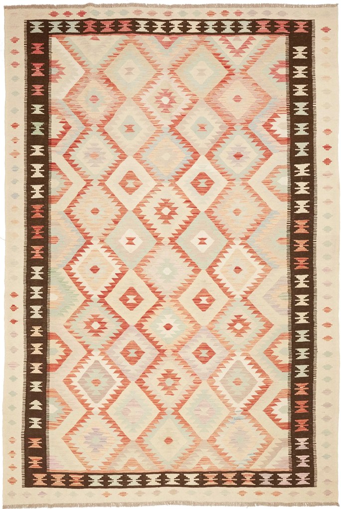 Kilim Tappeto 290 x 200 (Pakistan) Tessuto A Mano