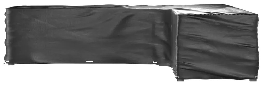 Copertura mobili da giardino a l 20 occhielli 300x300x70 cm