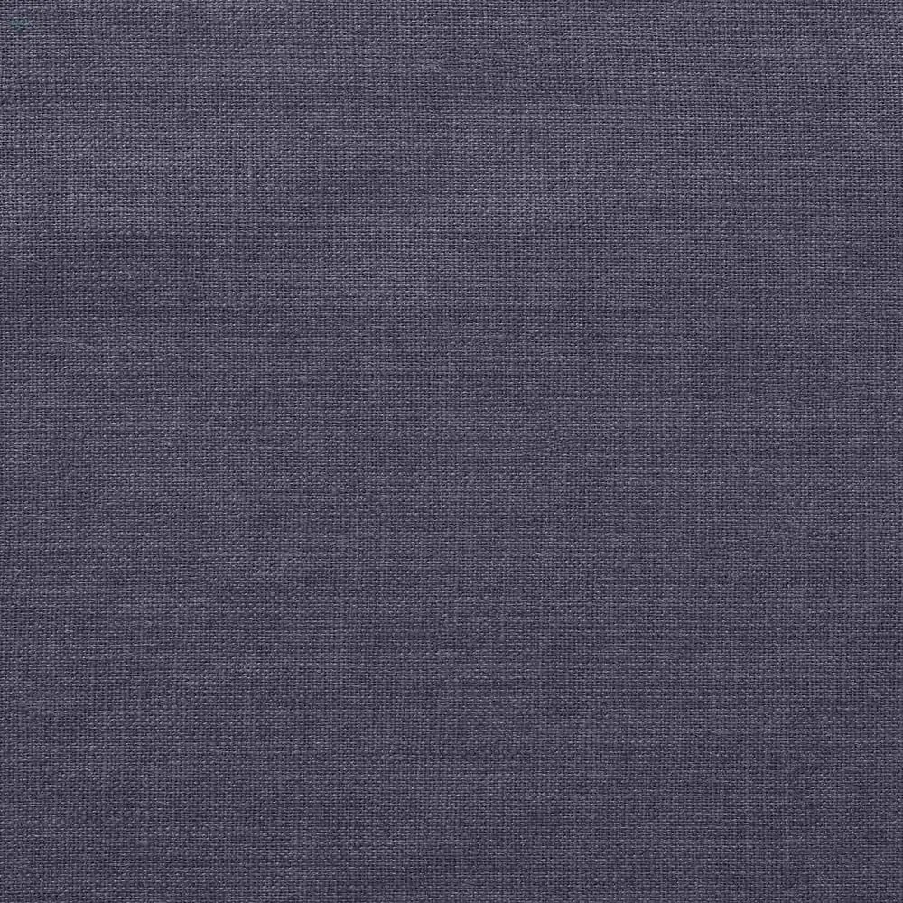 Federa di lino grigio scuro con bordo a righe , 50 x 60 cm Dark Grey - Linen Tales