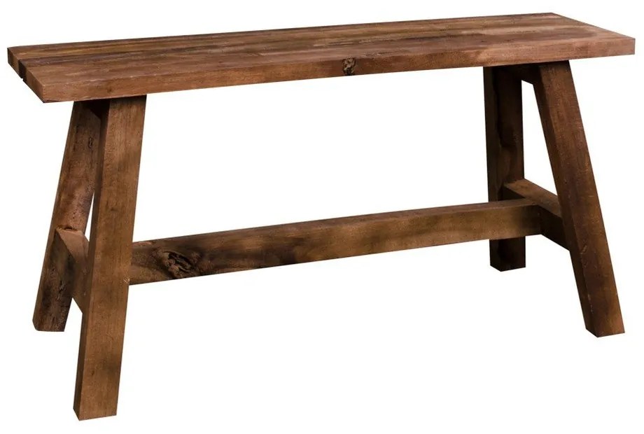 Panca da giardino marrone in legno massiccio Barcelona – House Nordic