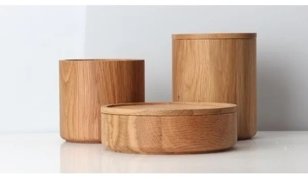 Continenta C4171 - Cassetta in legno 19x6 cm rovere