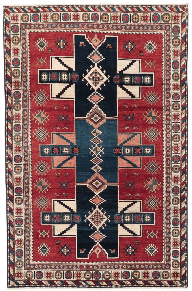 Rizbaft Tappeto 310x210 (Iran) Annodato A Mano