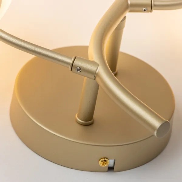 Brilagi - Applique a LED MISTEL 3xG9/3W/230V oro/bianco