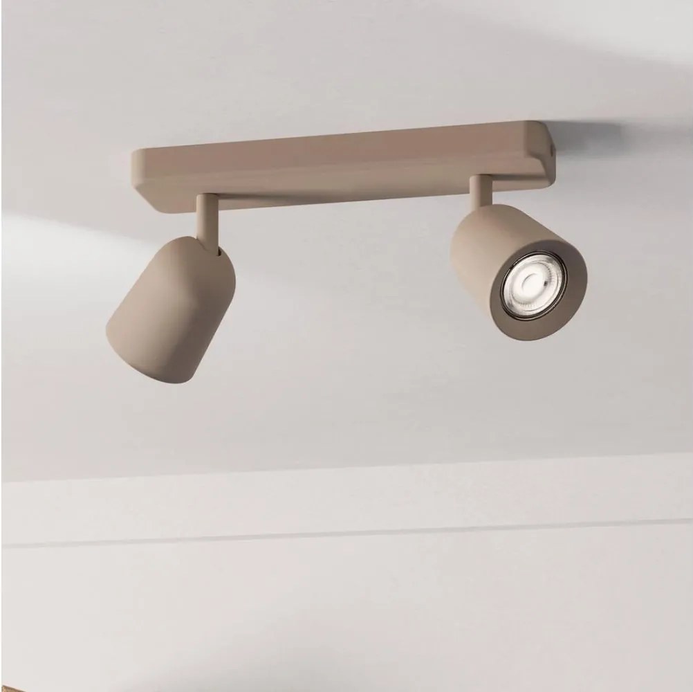 Eglo 902344 - Faretto CAMALDOLI 2xGU10/10W/230V beige