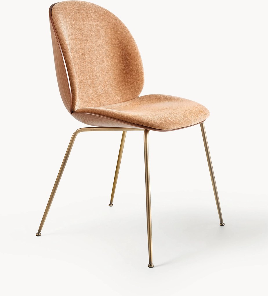 Sedia imbottita con scocca Beetle