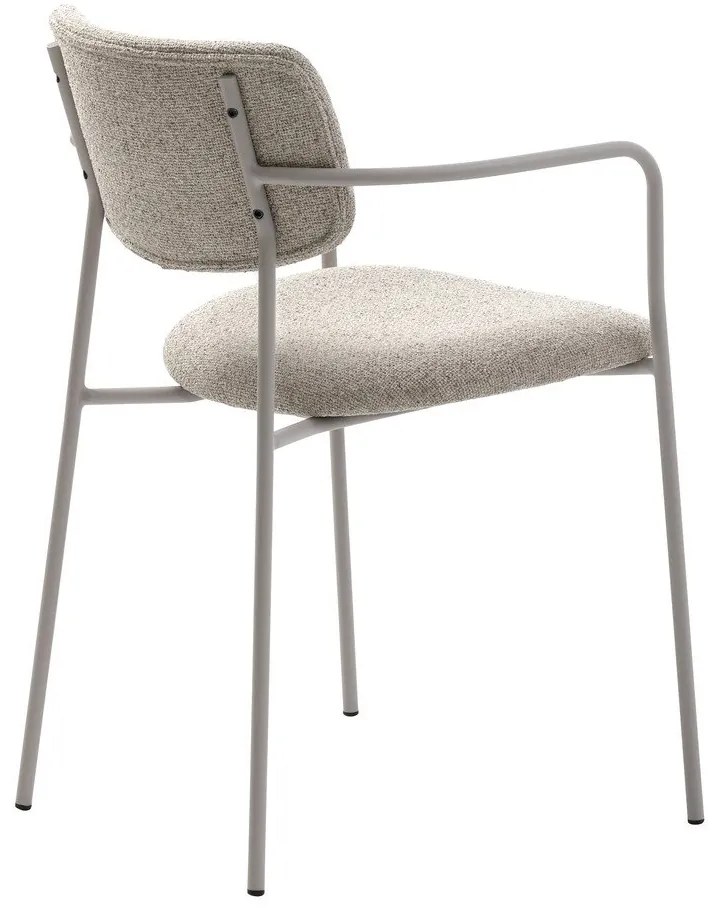 Sedia da pranzo crema Zama - Unique Furniture