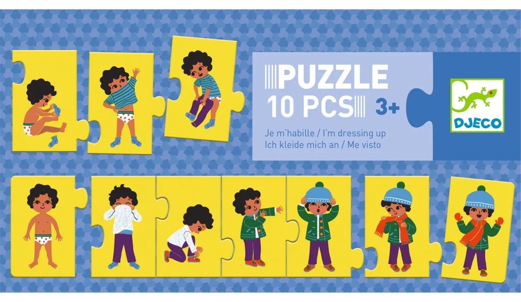 Puzzle - Imparo a vestirmi - 10 pz