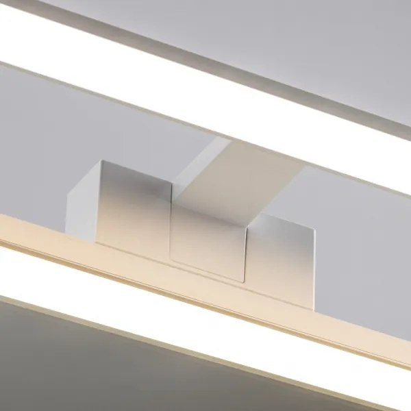 Brilagi - Specchio da bagno con illuminazione a LED VESTRA LED/15W/230V 80 cm IP44 bianco