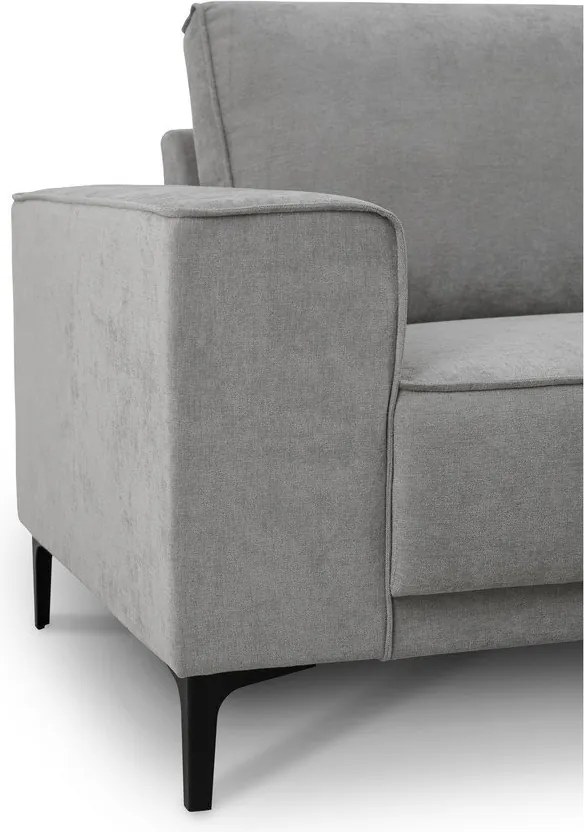 Divano angolare grigio (con penisola a destra/con chaise lounge) Copenhagen – Scandic