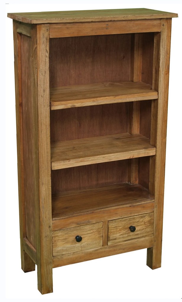VILMA - set due librerie in legno di mogano