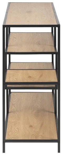 Libreria SARON quercia/nero