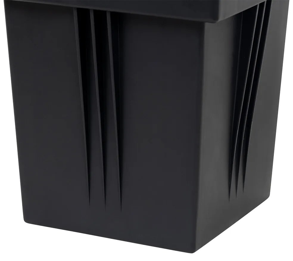 Faretto da terra smart nero orientabile IP65 con Zigbee GU10 - Oneon