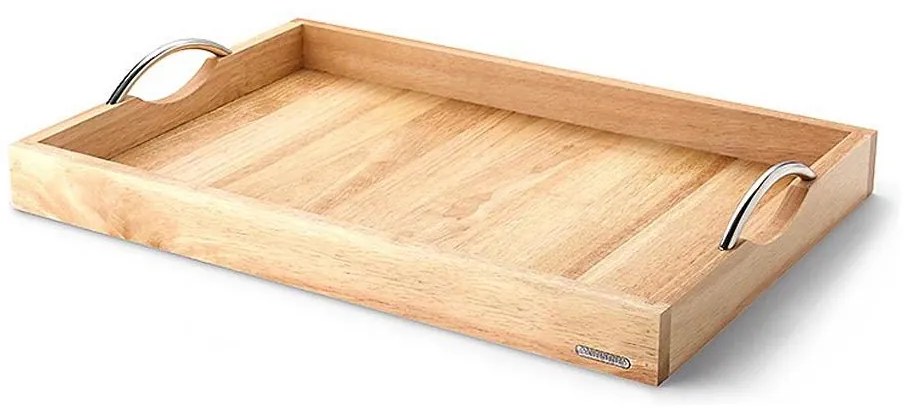 Continenta C3011 - Vassoio con manici in metallo fico 53x36 cm