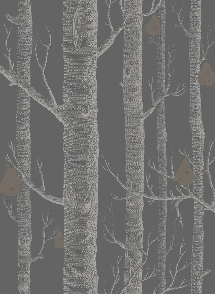 Woods & Pears - Designtapete von Cole and Son - Charcoal