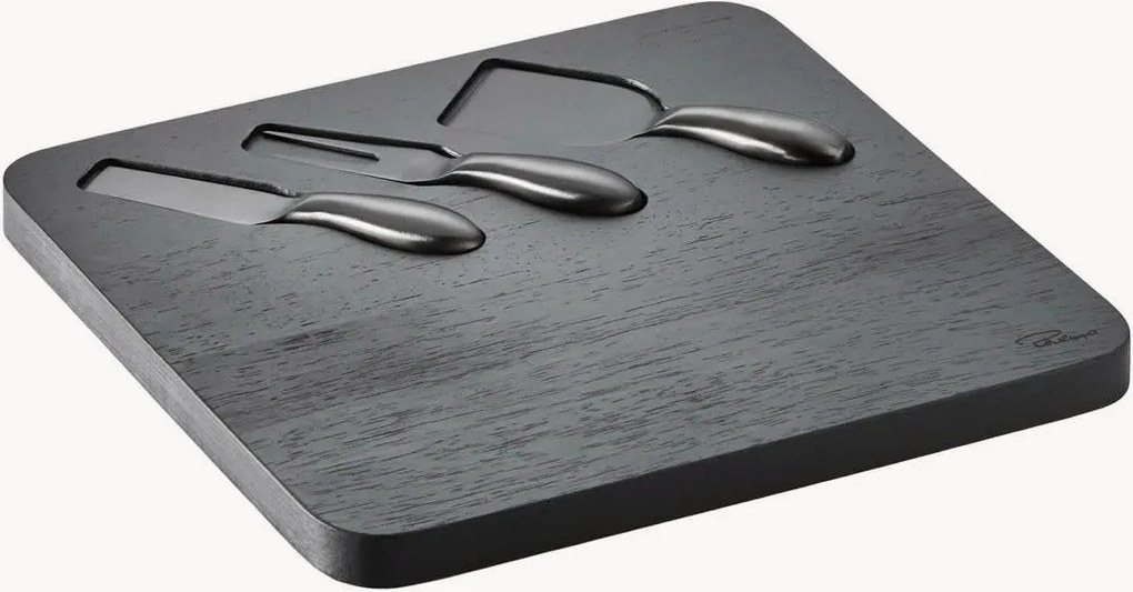 Set vassoio da portata con coltelli da formaggio Fromage 4 pz