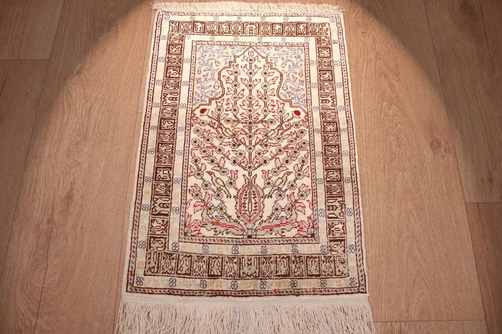 Kaiseri Tappeto 60x40 (Tacchino) Annodato A Mano