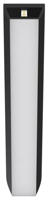 Applique Bidirezionale Nera 12W CCT, IP65 da esterno - Serie FILO Colore Bianco Variabile CCT