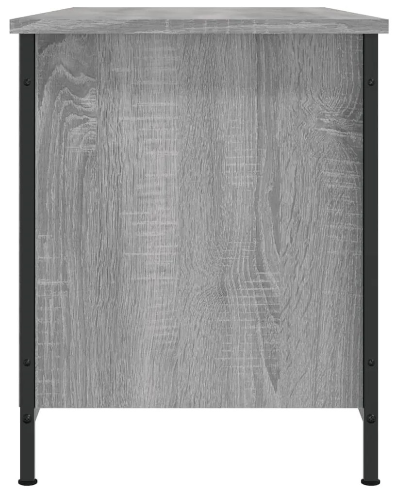 Mobile porta tv grigio sonoma 100x40x50 cm in legno multistrato