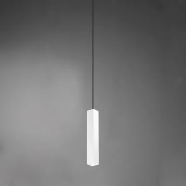 Lampada sospesa 1 luce GU10 - moderna 6 cm ALOA Bianco Grande