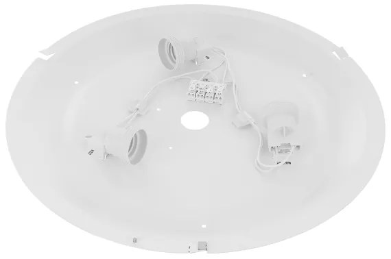 Brilagi - Plafoniera CLARE 3xE27/24W/230V diametro 40 cm bianco